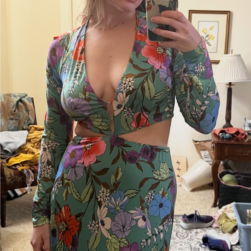 AFRM Floral Maxi Dress - Multicolor